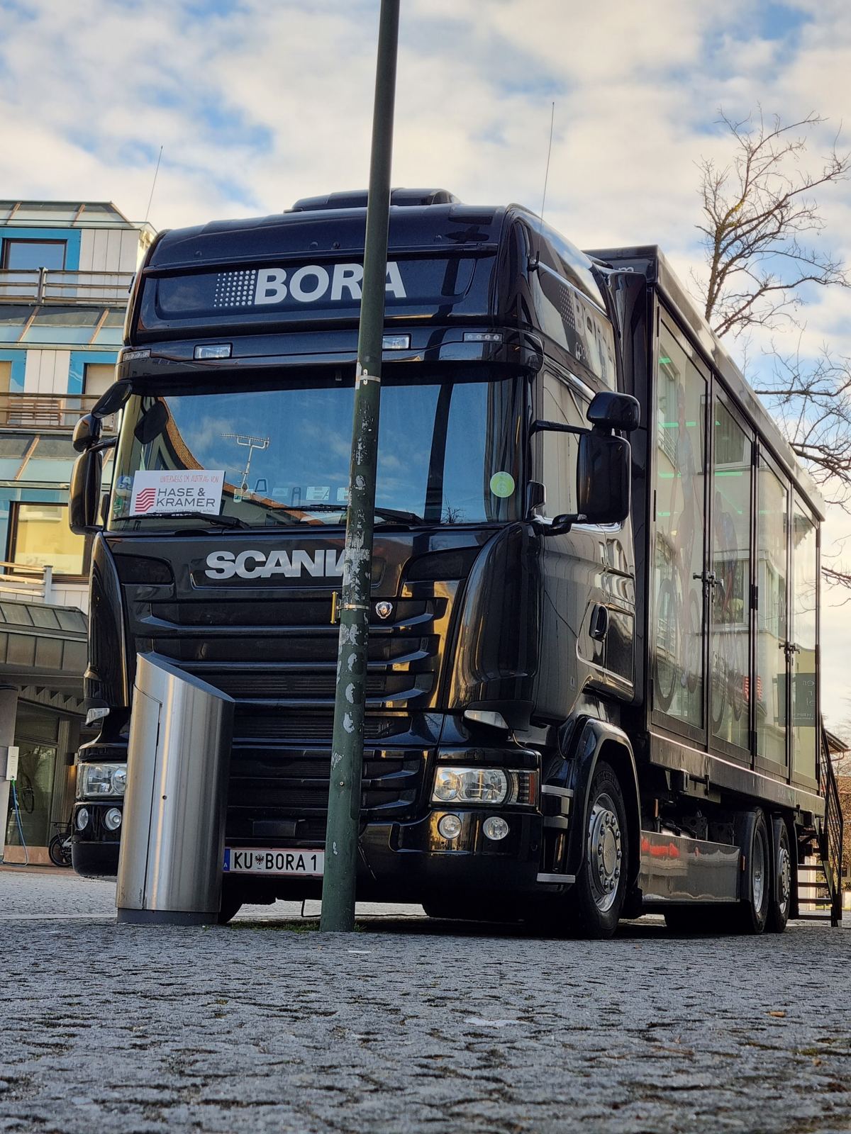 Promotion-Truck von vorn