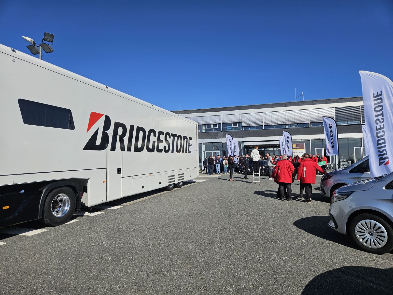 Eventbereich mit Truck