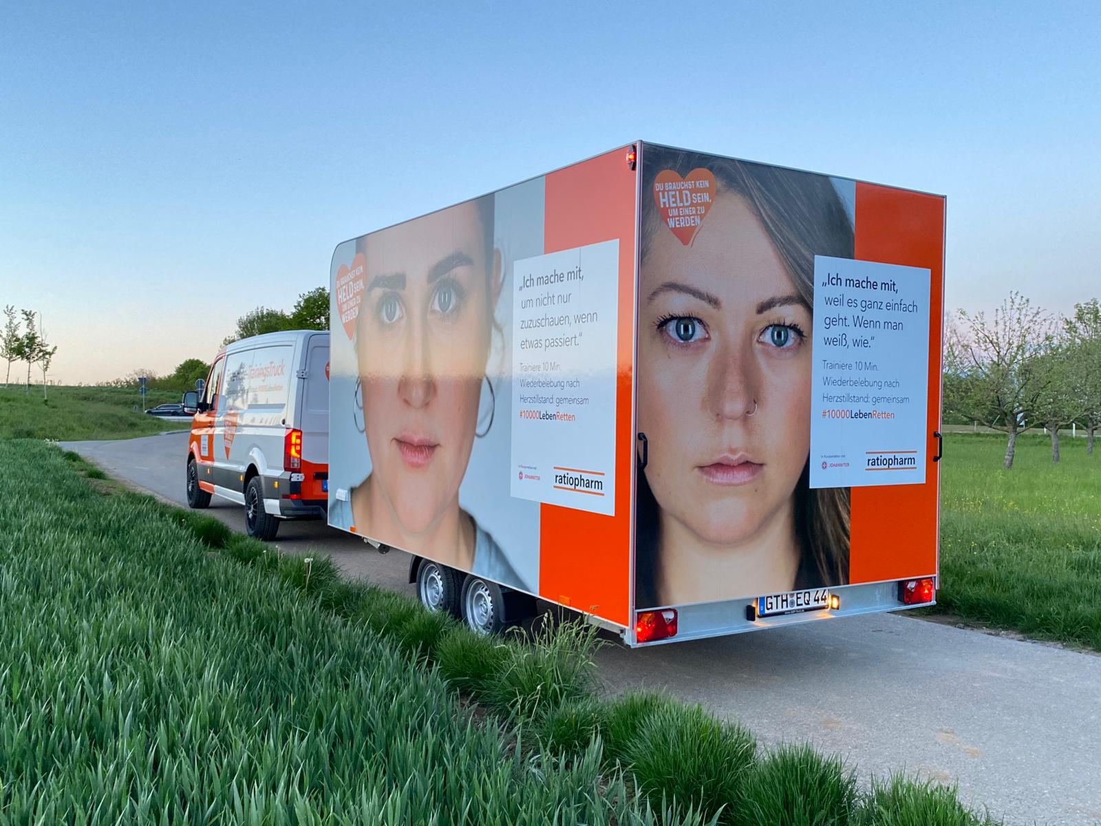 Showtruck unterwegs